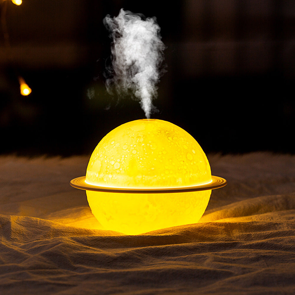 Saturn Lamp Humidifier – Night Light & Air Freshener in One