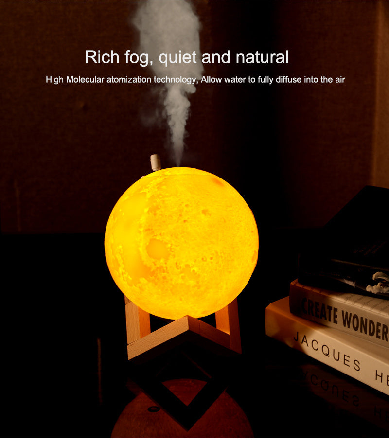 Moon Lamp Humidifier – Night Light & Air Freshener in One