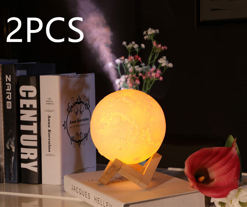 Moon Lamp Humidifier – Night Light & Air Freshener in One