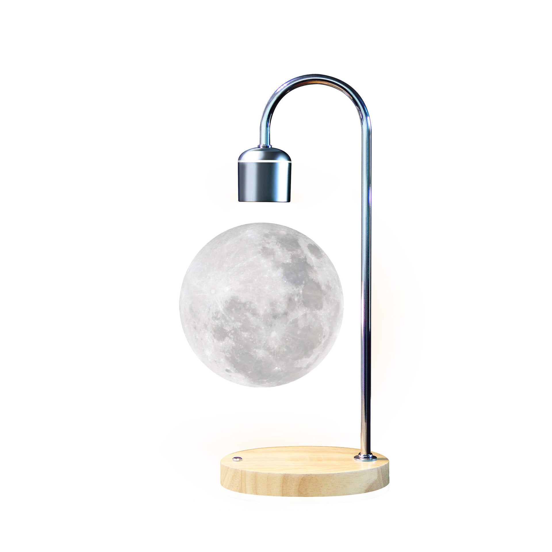 Magnetic Levitation 3D Moon Light – Floating Lunar Glow