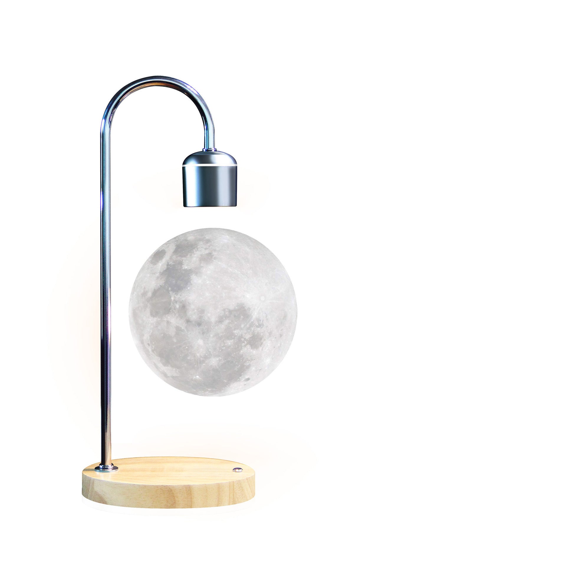 Magnetic Levitation 3D Moon Light – Floating Lunar Glow
