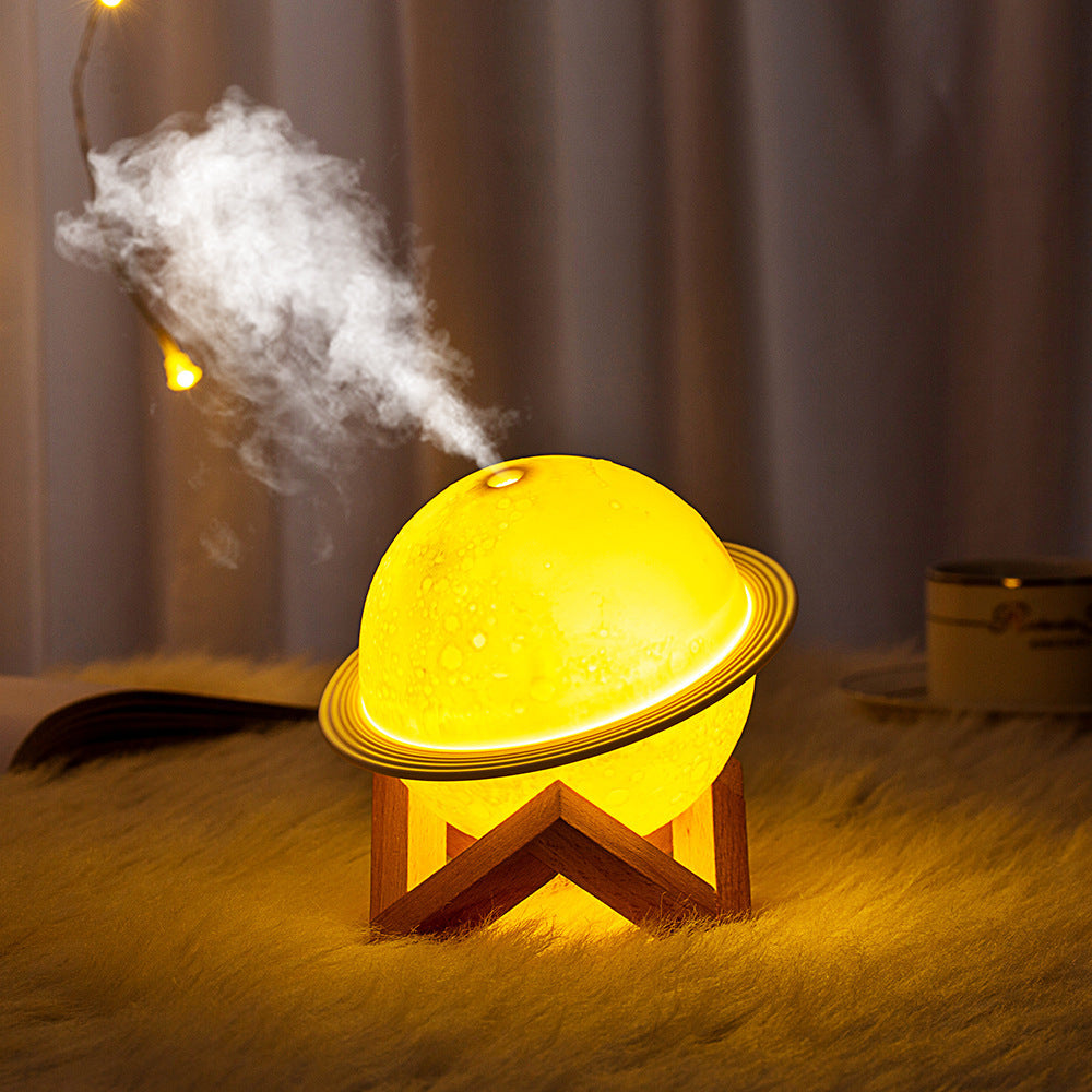 Saturn Lamp Humidifier – Night Light & Air Freshener in One