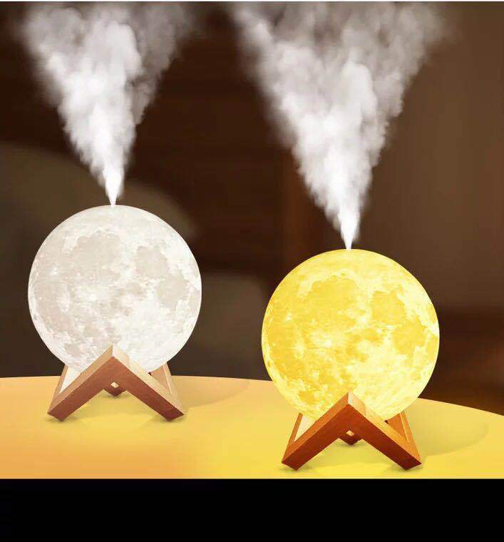 Moon Lamp Humidifier – Night Light & Air Freshener in One