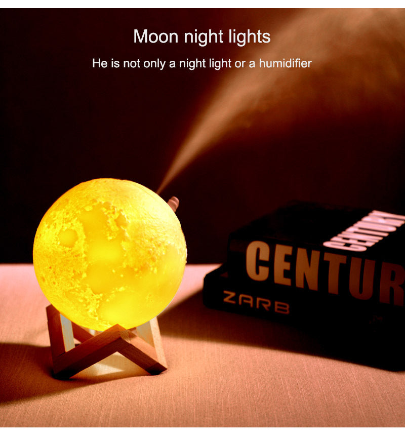 Moon Lamp Humidifier – Night Light & Air Freshener in One