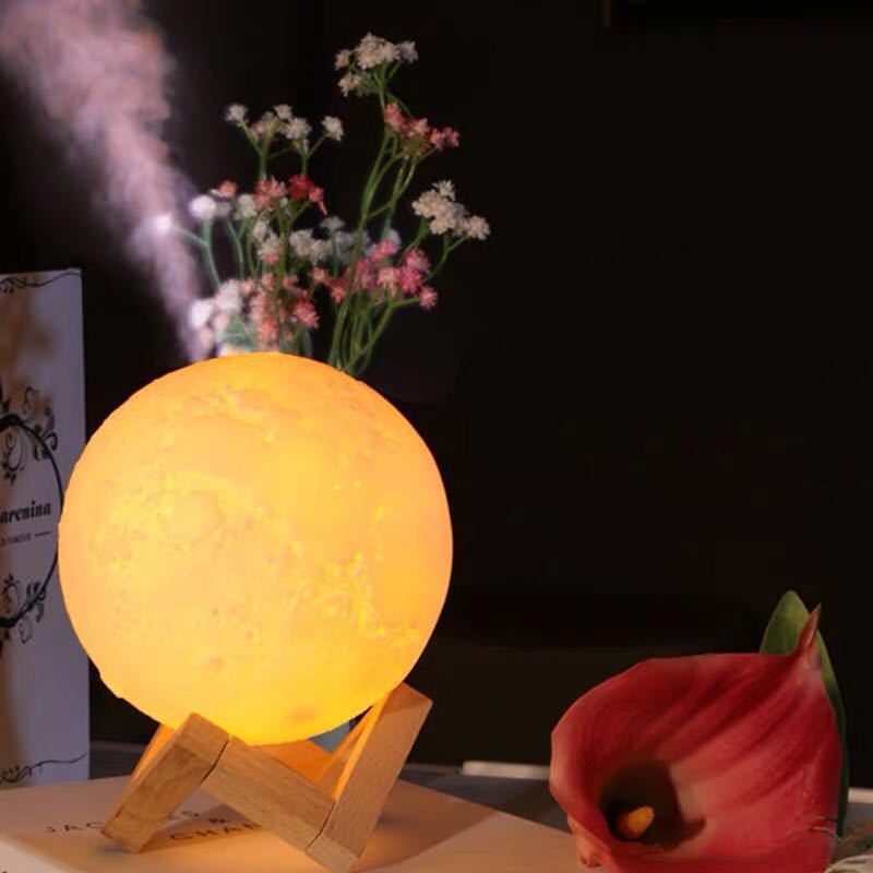 Moon Lamp Humidifier – Night Light & Air Freshener in One