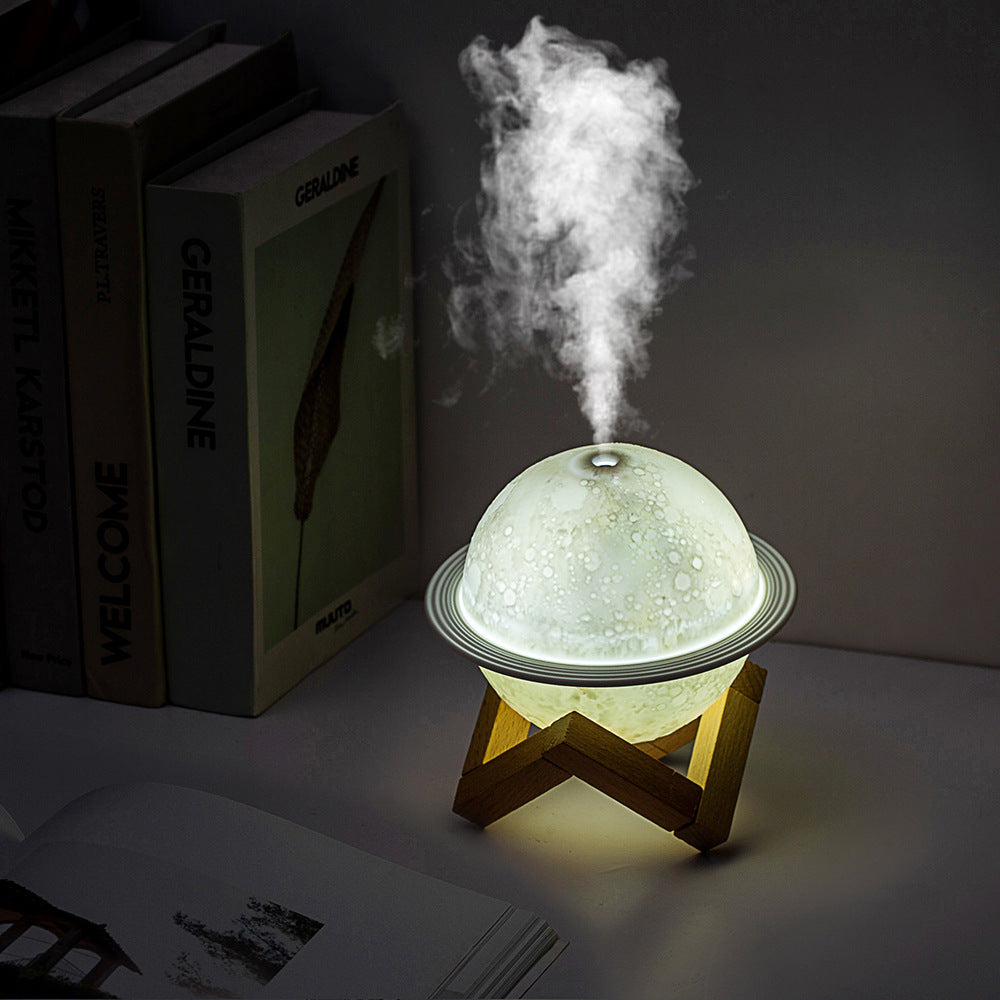 Saturn Lamp Humidifier – Night Light & Air Freshener in One