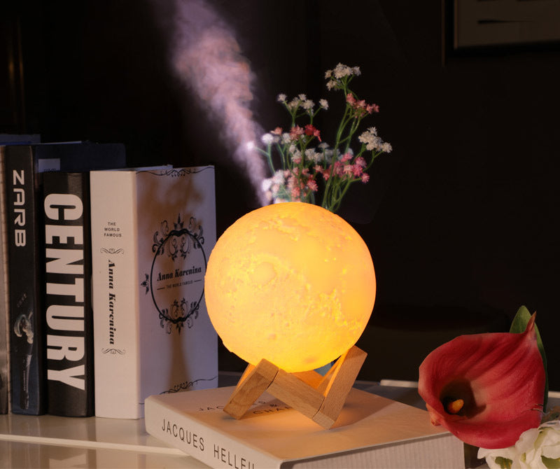 Moon Lamp Humidifier – Night Light & Air Freshener in One